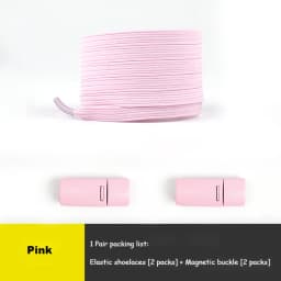 Magnetic Lock Shoelaces Without ties Elastic No tie Shoe laces Sneakers Shoelace Kids Adult Quick Laces One Size Fits All Shoes