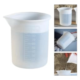 100ML Silicone Measuring Cup Handmade DIY Jewelry Making Tools Crystal Epoxy Resin Mixed Measure Accessories