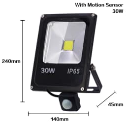 Led Flood Light 220V 50W 30W 10W Motion Sensor Reflector IP65 Waterproof Lighting Outdoor LED Spotlight Floodlight