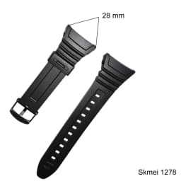 SKMEI Brand Watch Strap Band Silicone Rubber Plastic 1025 1251 1068 1325 0989 Adjustable Replacement Different Model Watchbands