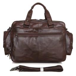 Men Business Briefcase Soft Genuine Leather Man Laptop Handbag 3 Use Multifunctional Cowhide Shoulder Messenge bag For Male Tote