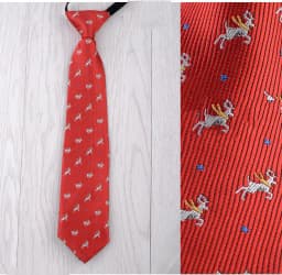 Ricnais Child Cartoon Slim Free knots Elastic strap Tie for Children Boys Girls Students Kid Stage Performance Photograph Tie