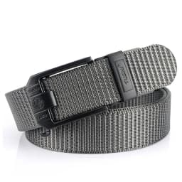 HSSEE New Casual Belt for Men 3mm Tight Nylon Tactical Outdoor Belt Metal Automatic Buckle Jeans Waistband Girdle Male Gift