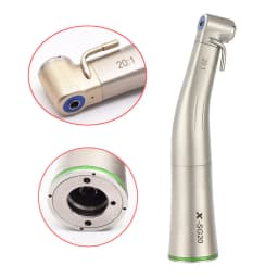 Straight Contra Angle Max X25L/X95L Dental Fiber Optic Contra Angle Low Speed Handpiece 1:1/1:5/20:1 high speed Air Turbine
