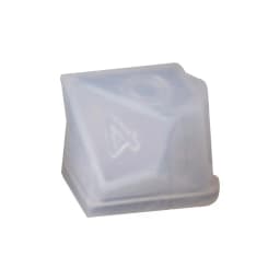 DIY Crystal Epoxy Mold Dice Fillet Shape Multi-spec Digital Game High Mirror Silicone Mould Making Accessories