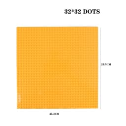 Baseplate 32x32 16X32 Dots Classic Brick Plate Building Blocks DIY Constructor Parts Baseplates Compatible Brands City Friends