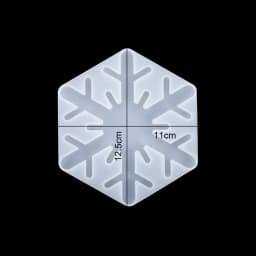 New Christmas Multi Shapes Snowflake Pendant Silicone Mold Hanging Epoxy Resin Mould For DIY Christmas Tree Decor Jewelry Making
