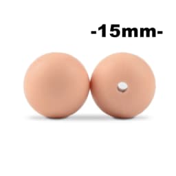 LOFCA 20Pcs Silicone Bead 15MM Food grade silicone beads Used in jewelry making Necklace Bracelets Keychain Jewelry accessories