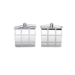 High quality metal Cufflinks Hand carved laser smooth Cuff-links Golden Silvery Black cuff button  Successful men's jewelry gift