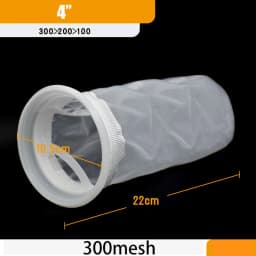Mesh Micro Nylon(NMO)Filter Bags Fish Marine Sump Felt Pre Filter Sock Bag Corrosion Resistance Aquarium Accessories