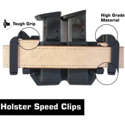 1pair Kydex IWB Holster Clips K Sheath Waist Clip Accessories Kydex Knife Scabbard Waist Clip Parts