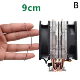 1Pair CPU Radiator Fan Hook Fixed Bracket Fan Buckle Elastic Steel Fan Buckle
