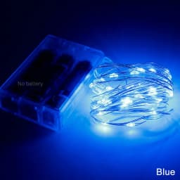 1m - 10m LED String Light 9 Colors Fairy Lights 10-100LEDs Copper Wire Battery Powered for Wedding Xmas Party Decor Holiday Lamp