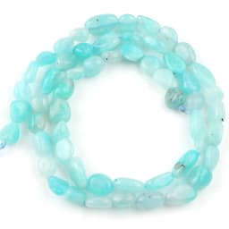 5-7mm Natural Stone Beads Citrines Amazonite Apatite Opal Irregular Loose Gems Beads for Jewelry Making Bulk DIY Bracelet 15''