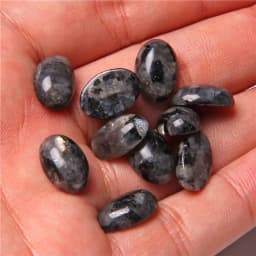 10pcs/lot Natural Stone Cabochon 8-25MM Tiger Eye Agat Oval Cameo Fit DIY Ring Earring Bracelet Necklace Making Jewelry Finding