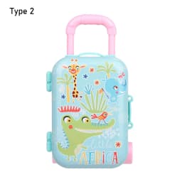 Miniature Suitcase Small Clutch Jewellery Candy Box Doll Handbag for Dolls Miniature Toys Trunk Dollhouse Wholesale