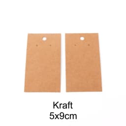 50pcs Earrings Necklaces Display Card Cardboard Earring Packaging Hang Tag Card Ear Studs White Paper Card Jewelry DIY Wholesale