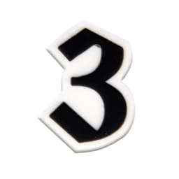 Original 0-9 Numbers Shoes Charms Decorations For Shoe Accessories Buckle Kids Adults Gifts