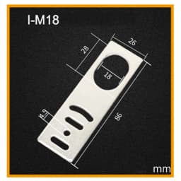 Cloweit Approach Sensor Metal Bracket Install Proximity/Photoelectric Switches Standard Full Series E3Z E3JK TL/PS M8/12/18/30