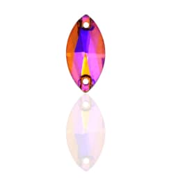 All Size All Color Sew on Rhinestone Ab Glass Rhinestone 3223 Navette Sew on Stone Horse Eye Crystal For Wedding Dress Button