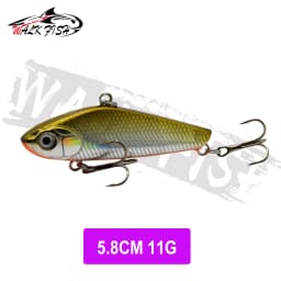 WALK FISH Sinking Vibration Fishing Lure 10g 14g 18g 22g Hard Bait Artificial VIB Winter Ice Fishing Pike Bait Tackle Isca Pech