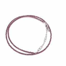Natural Crystal quartz agate tourmaline Stone 2-3mm Cutting beads Mini necklaces Bracelet are suitable for men and women gifts