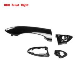 Car Exterior Door Handles Car Right Side Door Handle Outer Outside RHD For BMW X5 E53 2000-2006 ABS Car Accessories