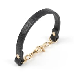 Cow Leather Handle Shoulder Strap Lychee Pattern Women Short Bag Strap Black Coffee Cream Red Handbag Replacement Wrist Straps