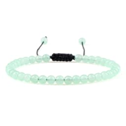 4mm Stone Beads Adjustable Bracelet For Men Natural Tiger Eye Lava Chalcedony Onyx Woven Bracelets Women Yoga Jewelry Pulseras