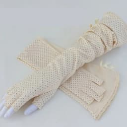 Summer half refers to cycling driving thin long ladies UV protection touch screen cotton sleeve sports fitness gloves B90