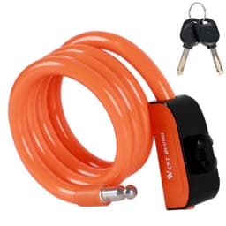 Mountain Bike Bicycle Lock Electric Password Fixed Anti-Theft Steel Chain Lock Bicycle Accessories Candado Bicicleta