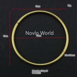 2-10-20 pieces O Big Rings 50mm 75mm 100mm 125mm 137mm for strap ring bags purses handle pants connect handmade alloy metal
