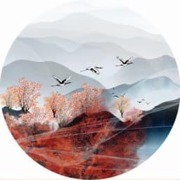 Needlework,Chinese Style Landscape Painting Cross stitch cotton thread,Sets For Embroidery kits,printing Counted Cross-Stitch