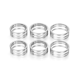2-5pcs Stainless Steel Jump Ring Open Closing Finger Jewelry Making Tools Fit DIY Craft Circle Bead Pliers Opening Helper Tools