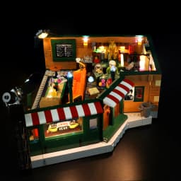 Kyglairng Led Light Kit for LEGO 21319 The Television Series Friends Coffee Shop Centeral Perk (Not Include The Blocks Set )