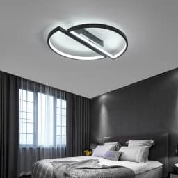 Nordic Modern LED Ceiling Lights 42W 52W Simple Semicircle Ceiling Lamp Fixture Led Lights for room Living Room Decor AC85-265V