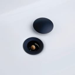 Smesiteli Accessories Bathroom Sink Pop-Up Alba Matte Black Waste Pipe First-Class Stopper Strainer With Hole Sewer Plug