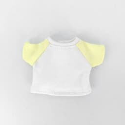 Candy Colors Doll Pink White Black Short Sleeve Hoodie T-Shirt Handmade Clothing Dress Up For Ob11,Obitsu11,Molly 1/12bjd Doll