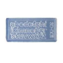 1 Pc Mini Letters Numbers 3D Nail Art Decorations UV Crystal Epoxy Mold Nail Ornaments Silicone Mould DIY Crafts Jewelry Casting