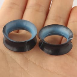 2pcs Silicone Flexible Ear Flesh Tunnel Plug Piercing Mixed Color Earlet Gauges Expansion Piercing Fashion Jewelry 6MM-25MM