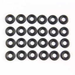 24pcs Countersunk Finishing Washer Steel Black Oxide Hand Tool Parts