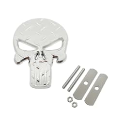 3D Metal The for Skull Skeleton Car Motorcycle Body Emblem Badge Fashion Decoration Automobile Styling Car accessories