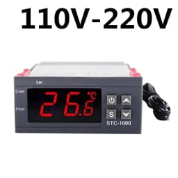 Digital Temperature Controller Thermostat Thermoregulator incubator Relay LED 10A Heating Cooling STC-1000 STC 1000 12V 24V 220V