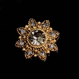 5 Pcs Rhinestone Pearl Flower Plate Diamond Button Jewelry Scarf  For Hair Accessories Sewing Decorative Clothing Coat Buttons