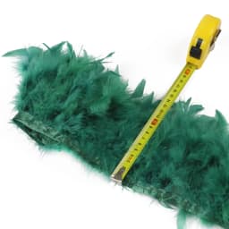 Fluffy Marabou Turkey Feathers Trims DIY Needlework Plumes On Ribbon Wedding Dress Accessories Decorative Feathers For Crafts