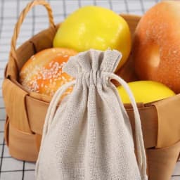 100Pcs/lot Burlap Bag 9x12 13x18 15x20 cm Drawstring Jewelry Pouch Jute Gift Bags Jewelry Packaging Wedding Bags