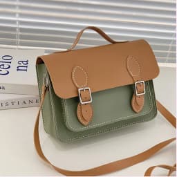 DIY Cambridge Bag Making Material Set PU Leather Handmade Satchel Backpack Handbag Shoulder Bags Crossbody Sewing Accessories