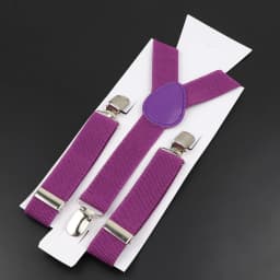 Hot Sale Solid Color Elastic Leather Children Suspenders Adjustable Straps For Kids Boy Girl Shirt Pants Skirt Classic Accessory