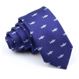 New Mens Polyester Jacquard Ties Casual Slim 6CM Insect Shiba Inu Car Cartoon Neckties For Wedding Business Suits Neck Accessory