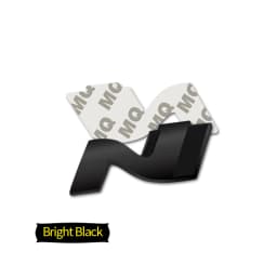 Car-Styling Metal Stickers N LINE Emblem Grille Badge For Veloster Accent Kona Elantra Ix25 Ix35 i30 i20 Sonata Tucson Kona